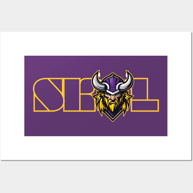 SKOL Minnesota Wall Art by Vector Deluxe